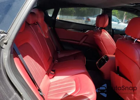 2017 Maserati Quattroporte S z USA, uszkodzony, nr VIN ZAM56RRL0H1252323